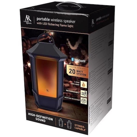 Accoustic Research Acoustic Research  14 x 9.5 in. Sedona Wireless Bluetooth Weather Resistant Portable Speaker, Brown AC9677